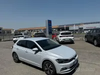 Usata VW Polo Comfortline 95 CV (69 kW) 2019 White silver met Utilitaria