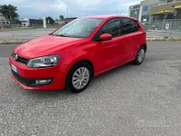 Usata VW Polo Highline 90 CV (66 kW) 2010 Rosso Utilitaria