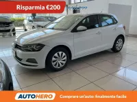 Usata VW Polo Trendline 80 CV (58 kW) 2018 Bianco Utilitaria