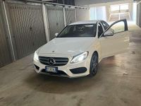 Usata Mercedes C200 Premium 136 CV (100 kW) 2016 Bianco Berlina