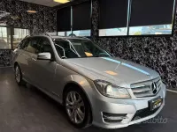 Usata Mercedes C220 Avantgarde 170 CV (125 kW) 2012 Grigio Station wagon