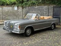 Usata Mercedes 220 SE 113 CV (83 kW) 1966 Argento Cabrio