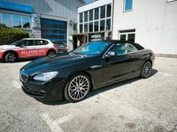 Usata BMW 640 Cabriolet 313 CV (230 kW) 2013 Nero Cabrio