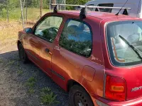 Usata Nissan Micra 75 CV (55 kW) 2000 Rosso Utilitaria