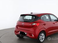 Usata Hyundai i10 Advanced 67 CV (49 kW) 2023 Rosso bordeaux Utilitaria