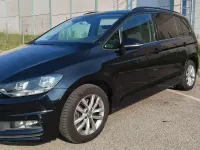 Usata VW Touran Comfortline 150 CV (110 kW) 2016 Nero Monovolume