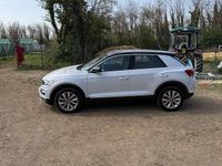 Usata VW T-Roc Style 110 CV (80 kW) 2021 Bianco SUV