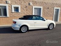 Usata Audi A3 Cabriolet 110 CV (80 kW) 2014 Bianco Cabrio