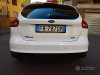Usata Ford Focus Titanium 125 CV (91 kW) 2018 Bianco Berlina