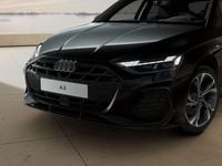 Nuova Audi A3 S-Line 204 CV (150 kW) 2026 Nero mito metallizzato Berlina