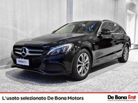 Usata Mercedes C180 116 CV (85 kW) 2017 Nero met. Station wagon