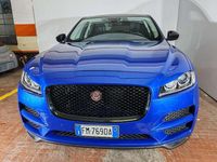 Usata Jaguar F-Pace Portfolio 241 CV (177 kW) 2017 Blu SUV