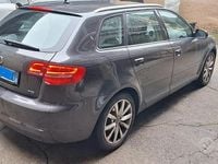 Usata Audi A3 105 CV (77 kW) 2012 Nero Utilitaria