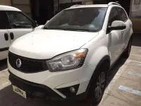 Usata SsangYong Korando 150 CV (110 kW) 2014 Bianco SUV