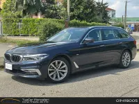 Usata BMW 520 Luxury Line 190 CV (139 kW) 2019 Blu/azzurro Berlina