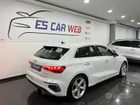 Usata Audi A3 S-Line 150 CV (110 kW) 2022 Bianco Berlina