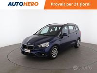 Usata BMW 218 Gran Tourer Advantage 149 CV (109 kW) 2017 Blu Monovolume