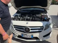 Usata Mercedes A180 109 CV (80 kW) 2014 Bianco Berlina