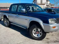 Usata Mitsubishi L200 115 CV (84 kW) 2002 Blu Pick-up