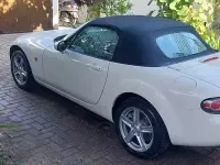 Usata Mazda MX5 140 CV (102 kW) 2006 Bianco Cabrio