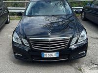 Usata Mercedes E220 170 CV (125 kW) 2009 Nero Berlina