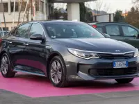 Usata Kia Optima Hybrid 156 CV (114 kW) 2019 Grigio Berlina