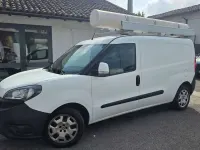 Usata Fiat Doblò 120 CV (88 kW) 2019 Bianco / pastello Monovolume