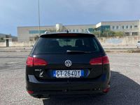 Usata VW Golf VII Comfortline 110 CV (80 kW) 2015 Nero Station wagon