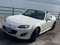 Usata Mazda MX5 160 CV (117 kW) 2011 Bianco Cabrio