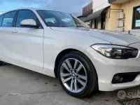 Usata BMW 116 Sport Line 116 CV (85 kW) 2017 Bianco Utilitaria