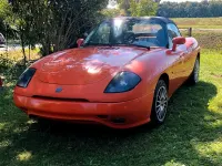 Usata Fiat Barchetta 131 CV (96 kW) 1996 Arancione Cabrio