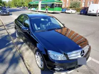 Usata Mercedes C180 Avantgarde 156 CV (114 kW) 2009 Nero Berlina