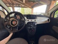 Usata Fiat 500 69 CV (50 kW) 2009 Bianco Cabrio
