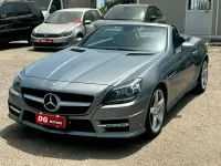 Usata Mercedes SLK250 AMG 204 CV (150 kW) 2015 Argento Cabrio