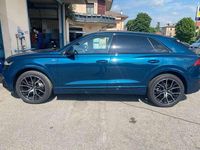 Usata Audi Q8 S-Line 340 CV (250 kW) 2021 Blu/azzurro SUV