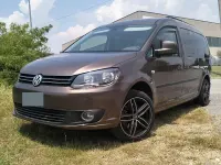 Usata VW Caddy Maxi 102 CV (75 kW) 2010 Marrone Monovolume