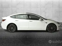 Usata Tesla Model 3 Performance 155 kW (211 CV) 2021 Bianco Berlina
