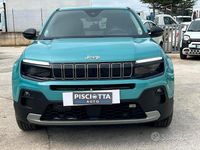 Usata Jeep Avenger Summit 100 CV (73 kW) 2024 Blu SUV