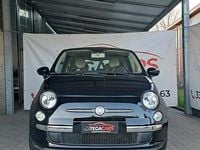 Usata Fiat 500 Lounge 69 CV (50 kW) 2009 Nero Cabrio
