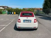 Usata Fiat 500C Lounge 69 CV (50 kW) 2019 Bianco Cabrio
