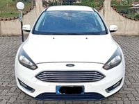 Usata Ford Focus Titanium S 95 CV (69 kW) 2015 Bianco Station wagon