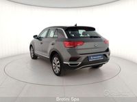 Usata VW T-Roc Style 116 CV (85 kW) 2021 Grigio SUV