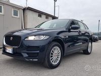 Begagnad Jaguar F-Pace Portfolio 241 HK (177 kW) 2017 Blå SUV
