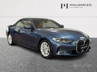 Usata BMW 420 Cabriolet Sport Line 190 CV (139 kW) 2023 Blu Cabrio