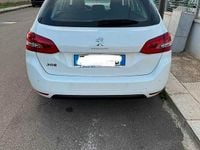 Usata Peugeot 308 SW 120 CV (88 kW) 2018 Bianco Station wagon