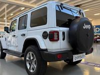 Usata Jeep Wrangler Unlimited Sahara 272 CV (200 kW) 2021 Bianco SUV