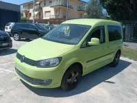 Usata VW Caddy Trendline 105 CV (77 kW) 2011 Verde pastello Monovolume