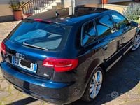 Usata Audi A3 140 CV (102 kW) 2010 Blu Utilitaria