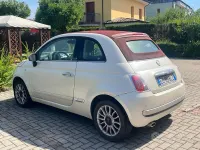 Usata Fiat 500 100 CV (73 kW) 2010 Bianco Cabrio
