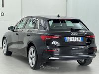Usata Audi A3 Advanced 116 CV (85 kW) 2021 Nero Berlina